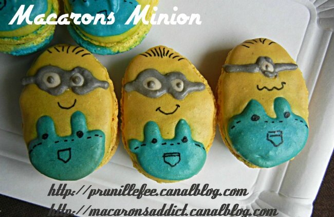 macaron minion cartoon design prunillefee