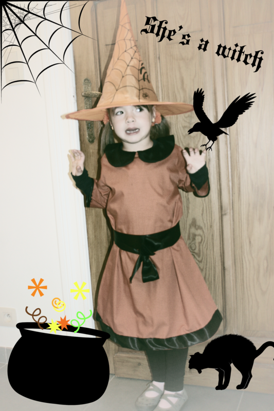 She's a witch