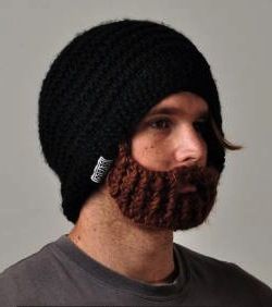 modele tricot bonnet barbe