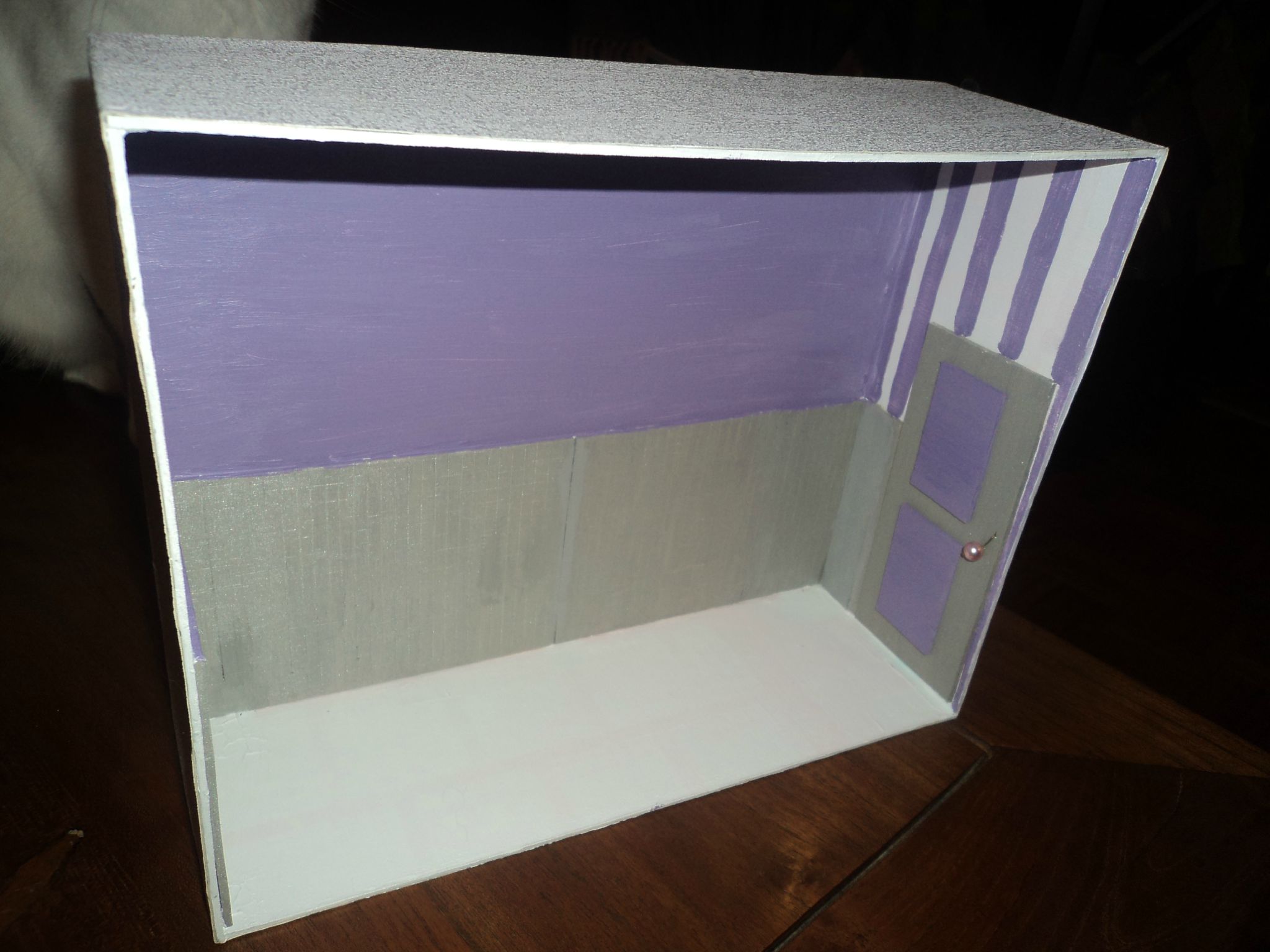 Naissance d'une vitrine miniature crea'm magali samson créations