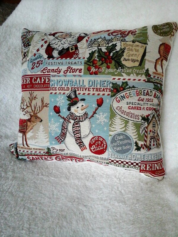coussins noël