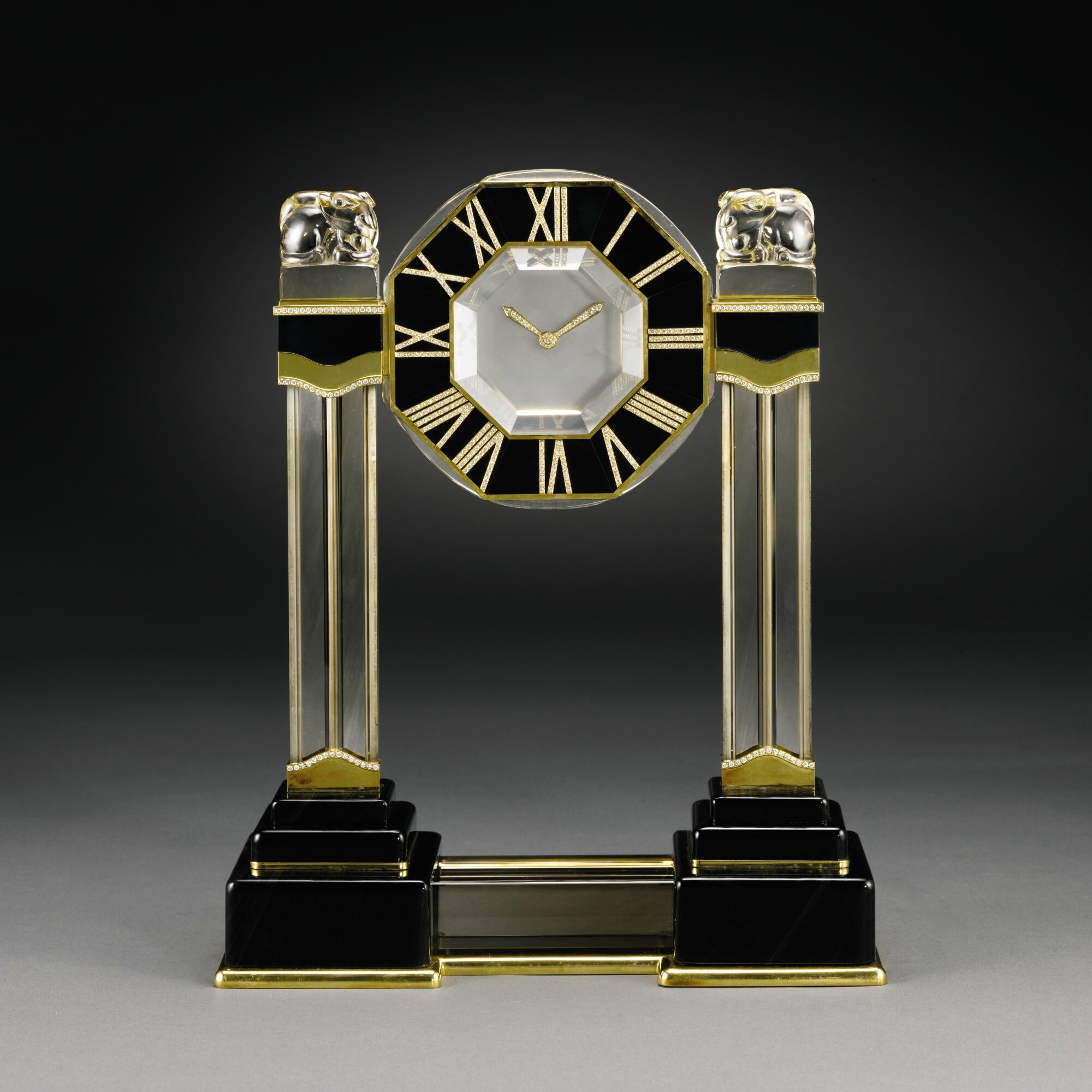 Cartier Chinese Mythical Creature Mystery Clock Alain.R.Truong