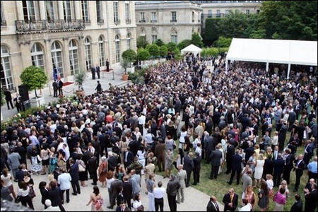 Garden Party à l'Elysée