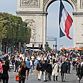 10 h 49. Journée sans voitures à Paris