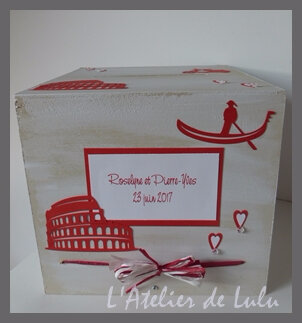 tirelire italie mariage