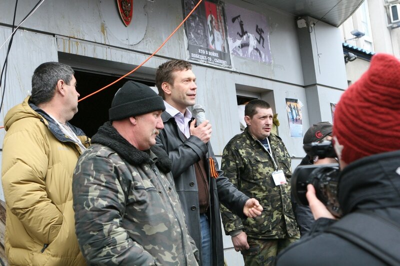 Oleg TSAREV aux côtés des insurgés de Lugansk