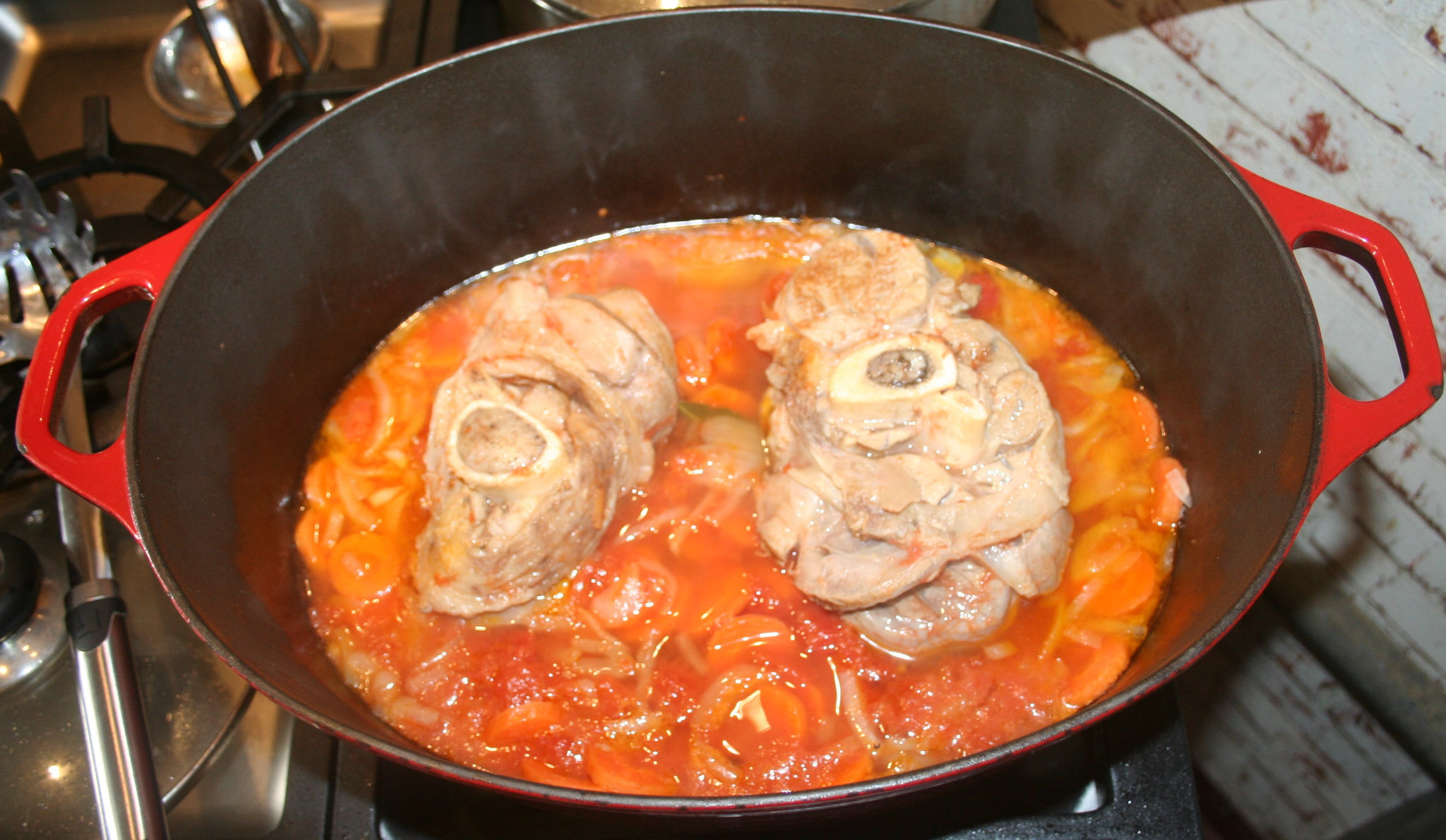 Jarret De Veau Aux Carottes Fa On Osso Buco Amafacon