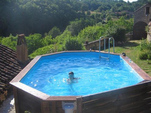 piscine hors sol bois 550 par 350 par 120 m Photo de Le gîte piscine hors sol bois 550 par 350 par 120 m Photo de Le gîte