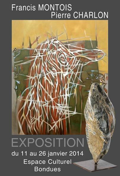 Exposition Francis Montois _ Pierre Charlon Recto