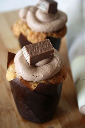 cupcakes au KitKat 3