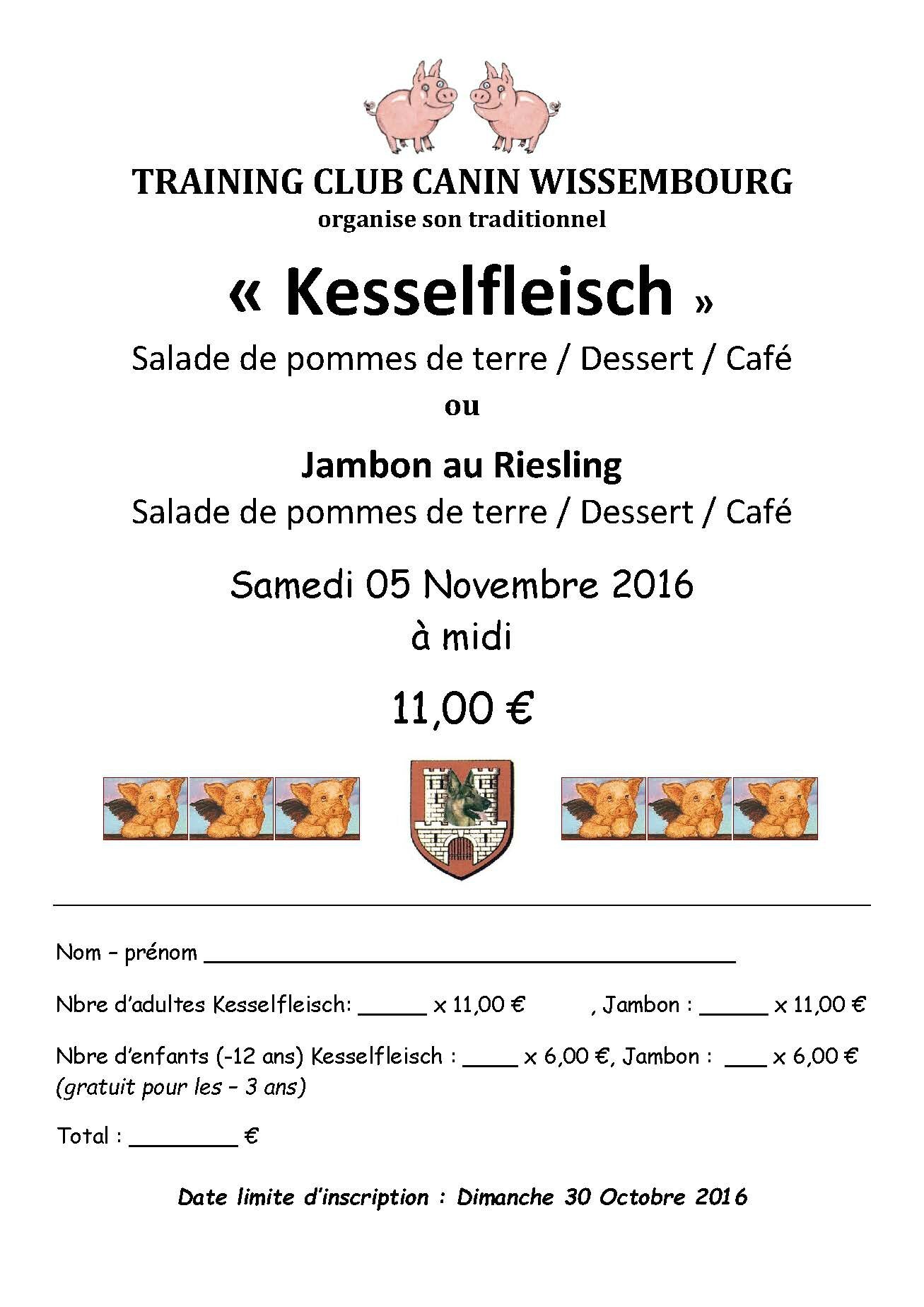 Training Club Canin de WISSEMBOURG Training Club Canin de WISSEMBOURG