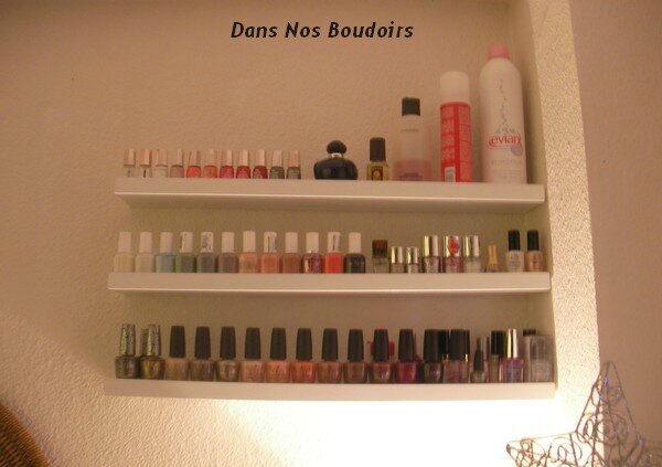 Rangement vernis à ongles Nail polishes storage Rangement vernis à ongles Nail polishes storage