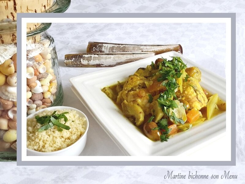 tajine de lotte (fenouil, artichaut, citron confit) tajine de lotte (fenouil, artichaut, citron confit)