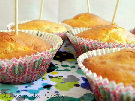 Muffins framboises-pécans Au pays des Cactus 3