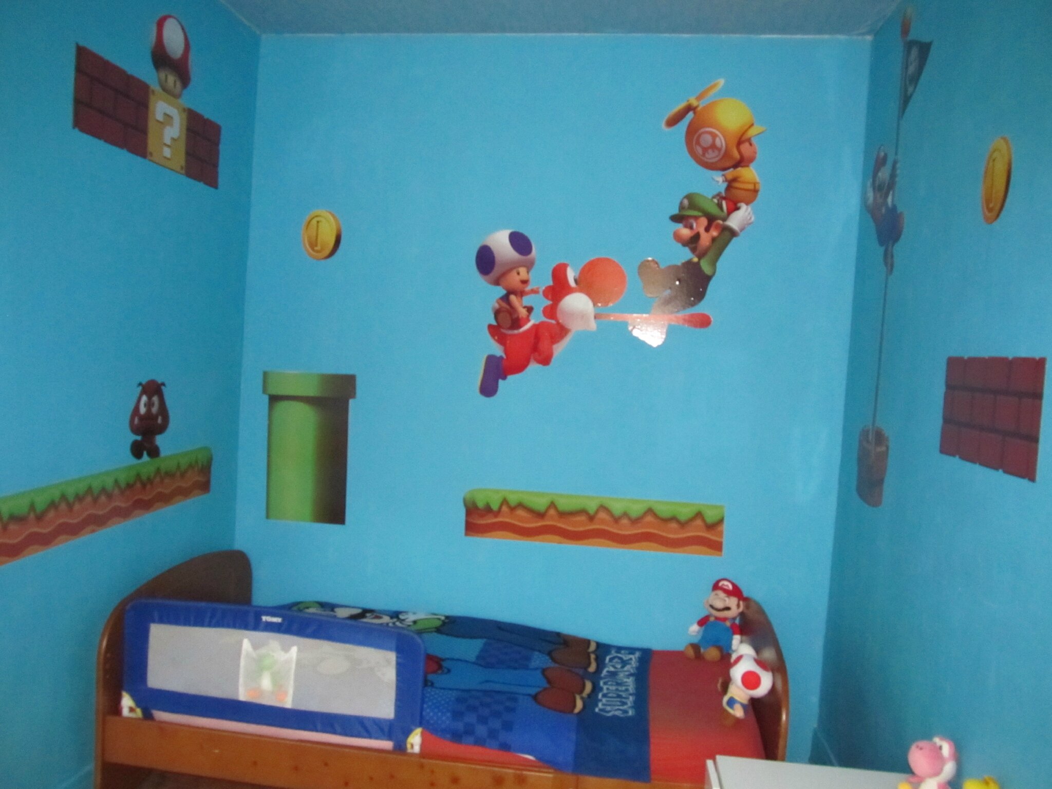 Le déco chambre mario bros de celyna un jour en martinique