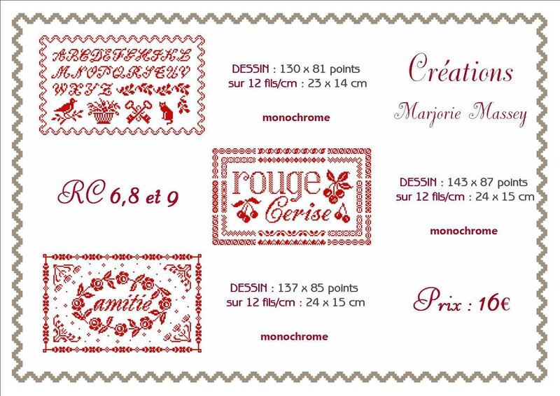 RC6,8,9 rouge cerise