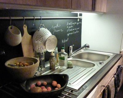 Une crédence en ardoise pour ma cuisine decor'in idées & conseils Peinture tableau cuisine