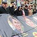 5/12. Manifestation pour trois Kurdes…