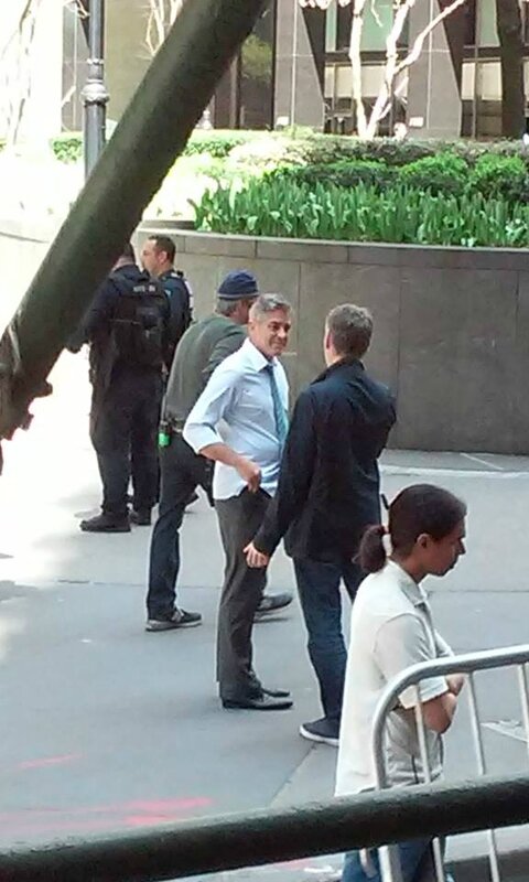George Clooney on location: Money Monster NYC April 18, 2015 103580035