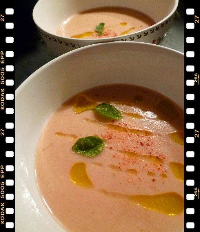 soupe italienne ail et pain-framed