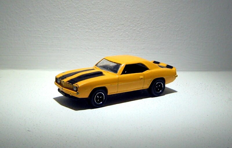 Chevrolet camaro de 1969 (Matchbox)