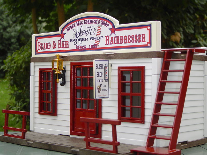 Barber shop New - Playmobil? Tuning Western (EN CONSTRUCTION)