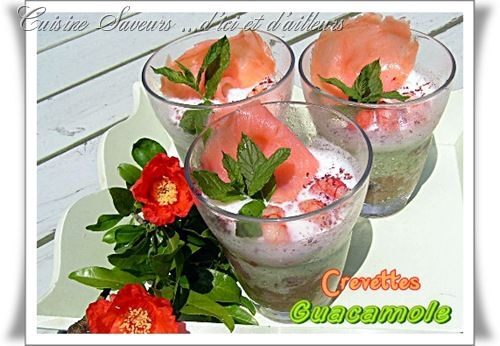 crevettes guacamole crevettes guacamole