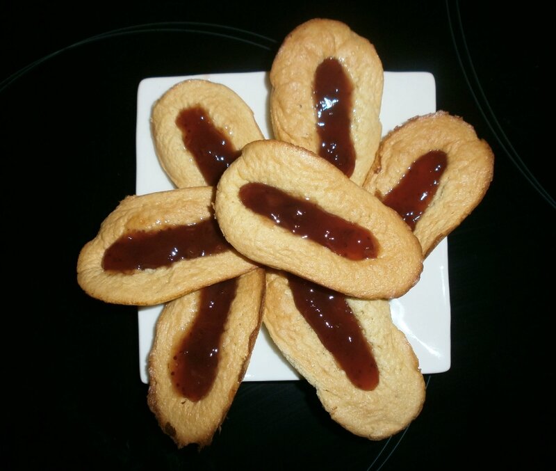 barquette lu à la confiture maison