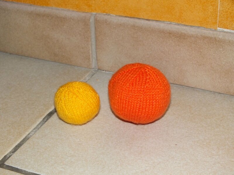 comment tricoter une boule