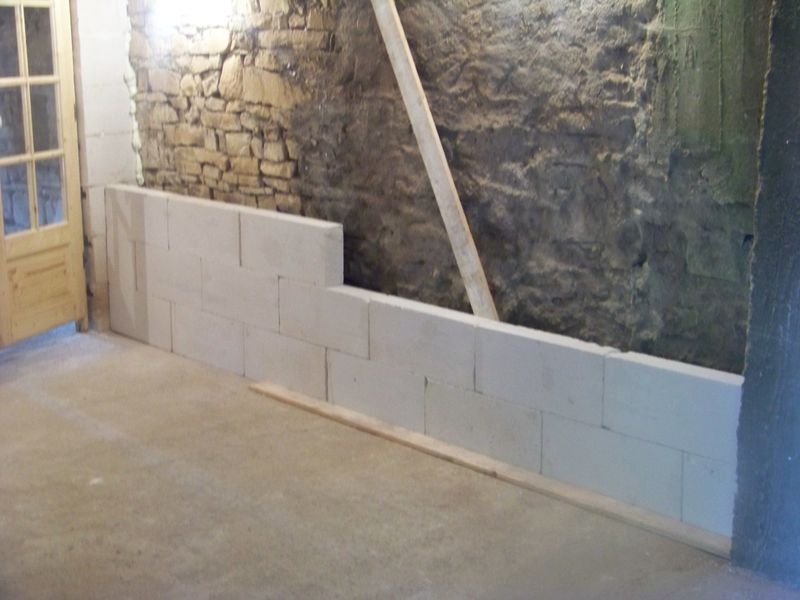 comment poser beton cellulaire mur