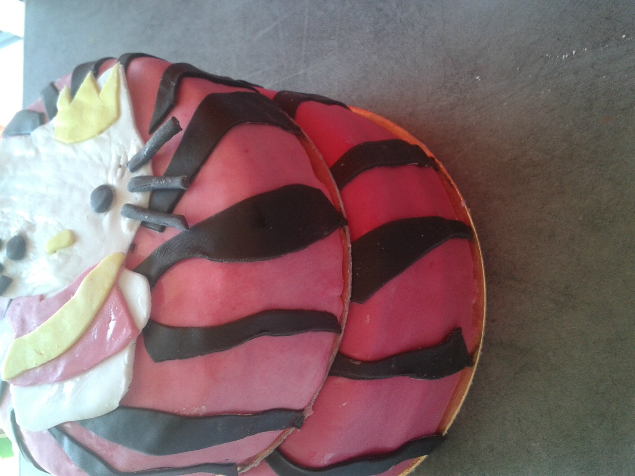 Gateau zèbré