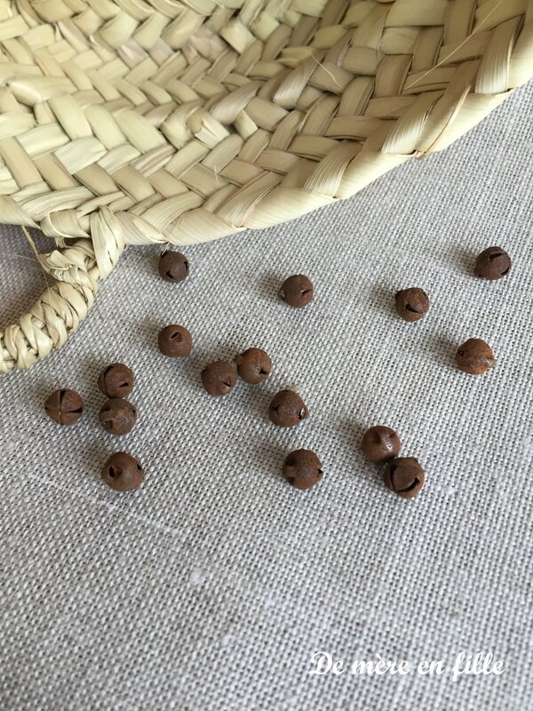 grelots rouillés 6 mm