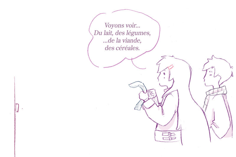 Sketch rencontre femme