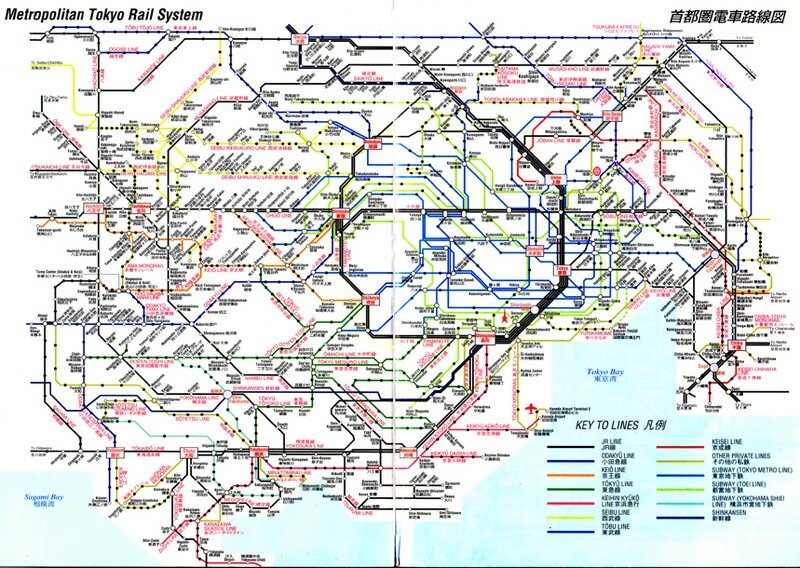 et la carte du metro.