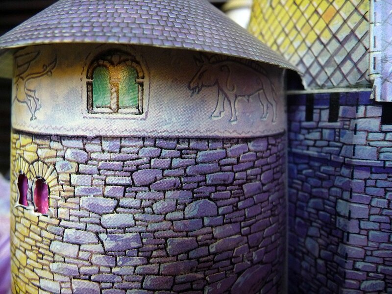 Détail de la cour
