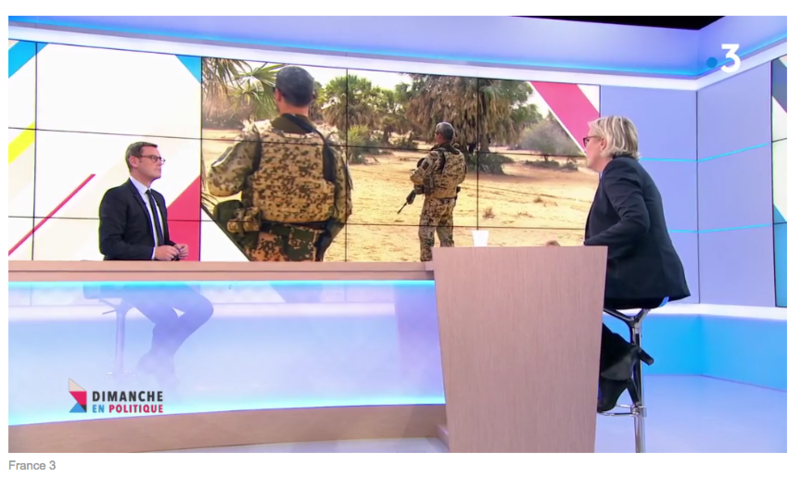 MARINE LE PEN SAHEL MEDIA DIXIT WORL