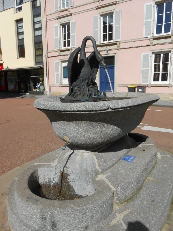 Fontaine du Cygne, 1845