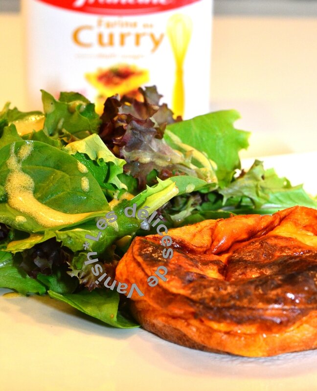 quiche moule grand rond, quiche poulet, quiche farine de curry