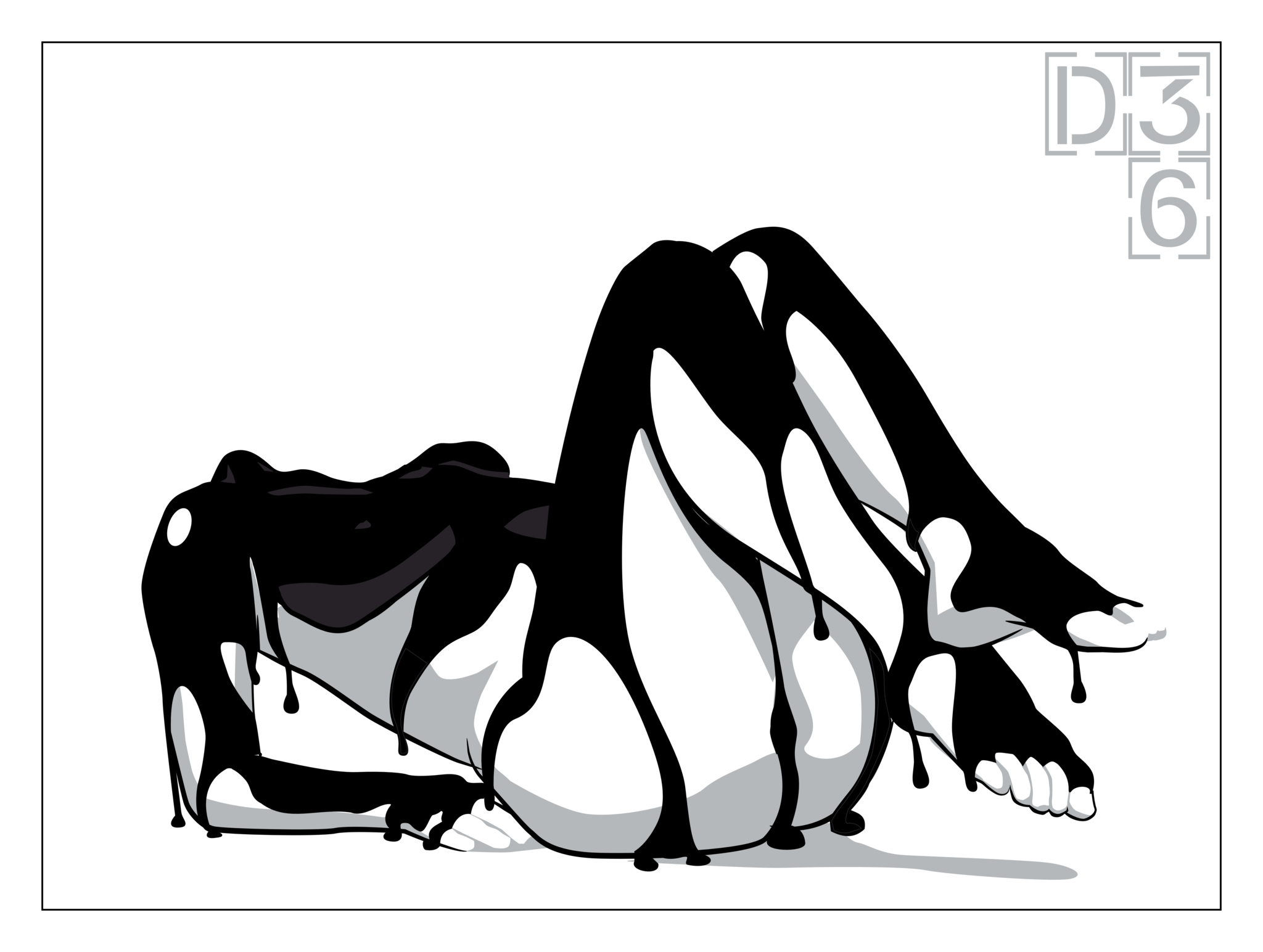 nude Japanese woman