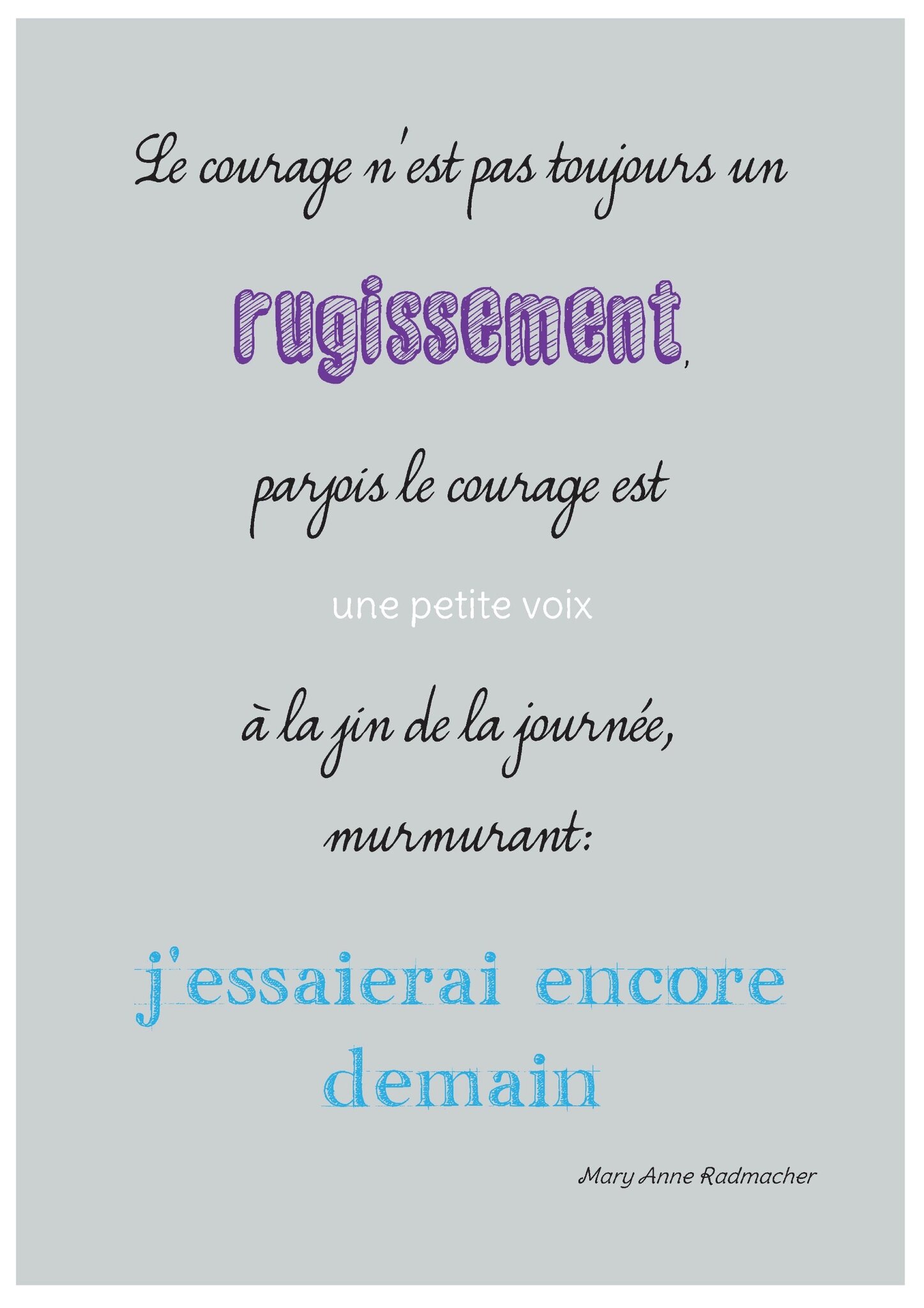 Citation**Juillet