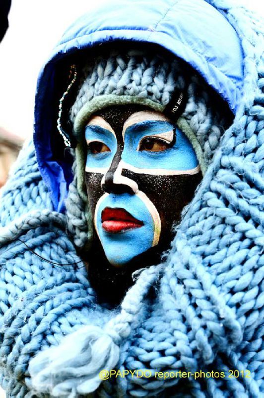 Maquillage carnaval dunkerque rose