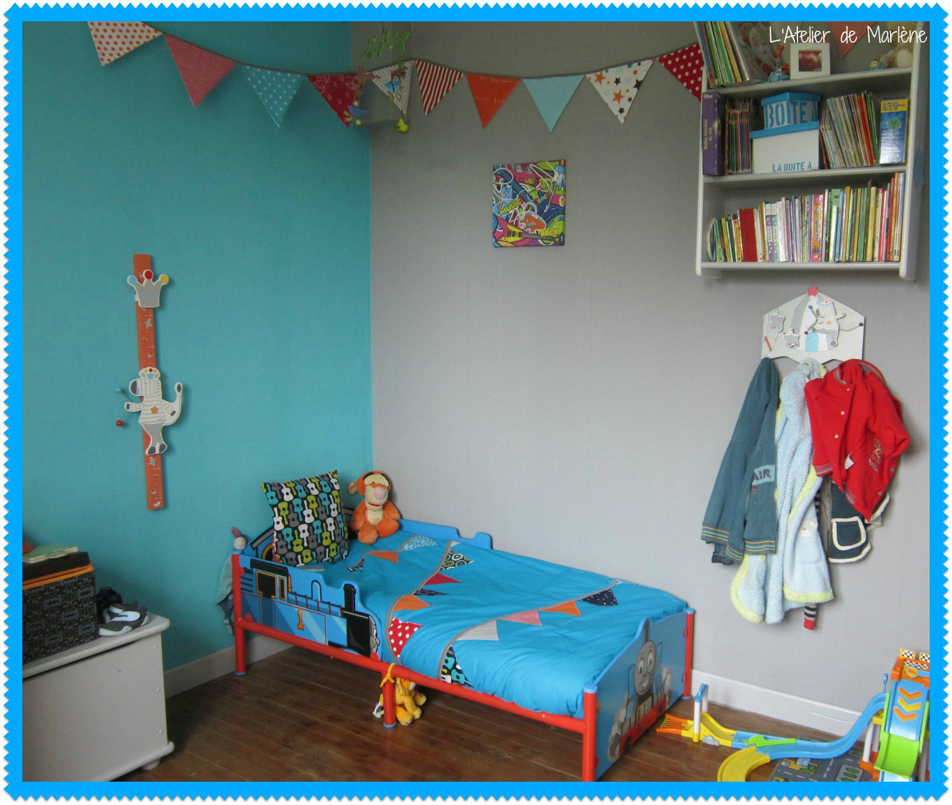 Chambre de garcon... déco d'enfant