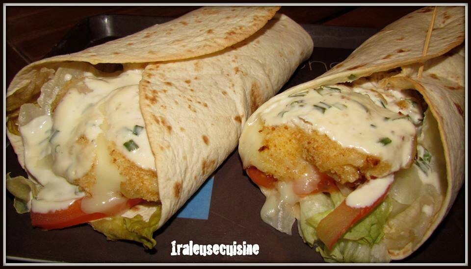 Wrap au chèvre