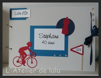 Livre D Or Anniversaire Cycliste L Atelier De Lulu