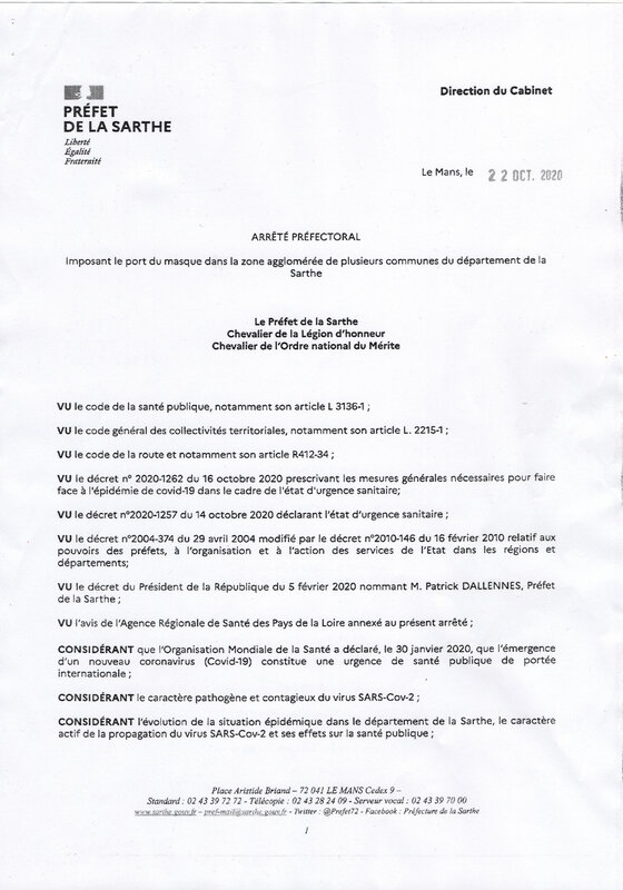arrêté page 1