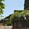 Portail en fer de Villa Rufolo en Italie