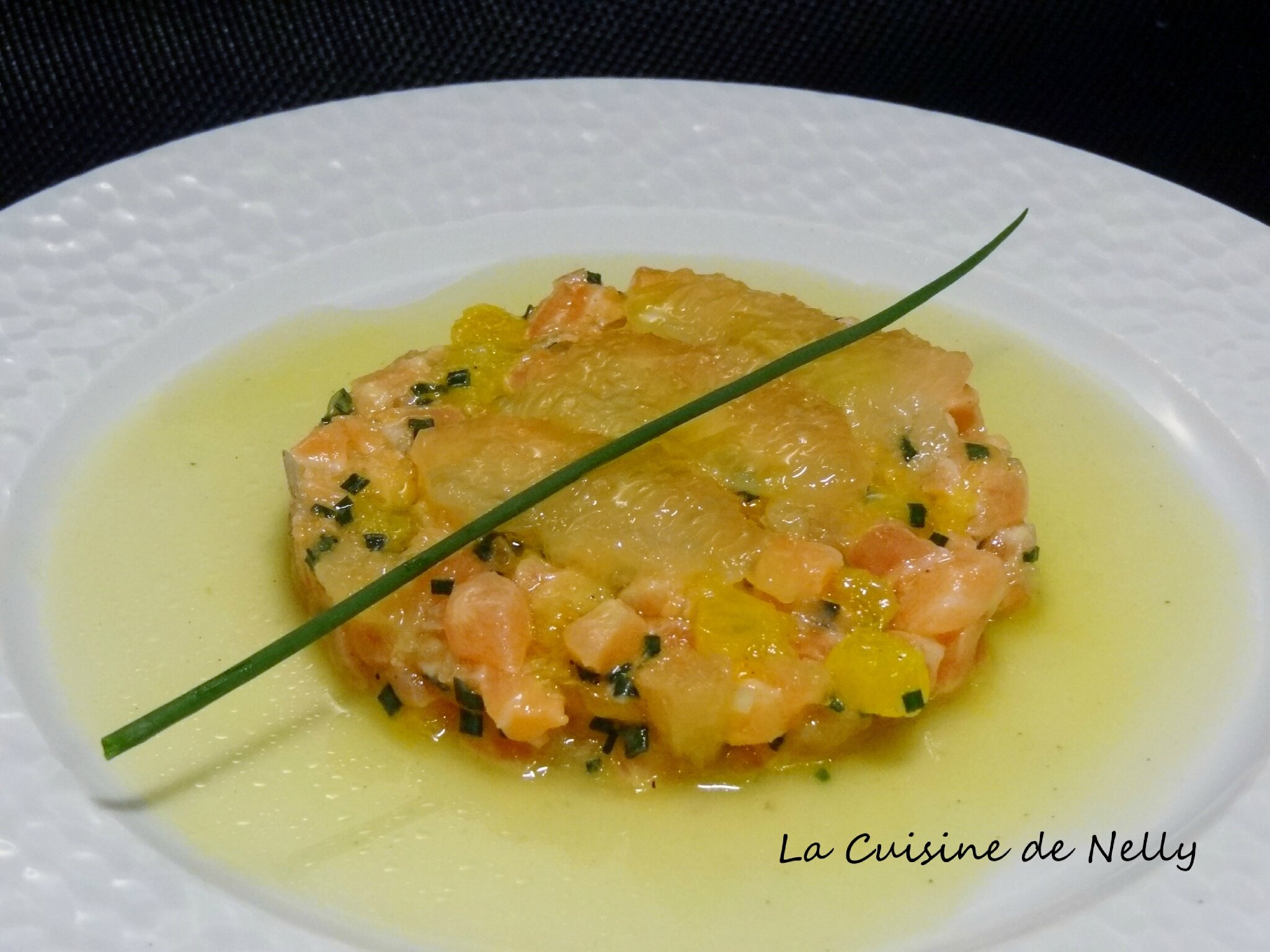 Tartare De Saumon Aux Agrumes La Cuisine De Nelly