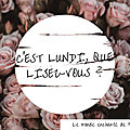 C'est lundi, que lisez-vous ? | 450