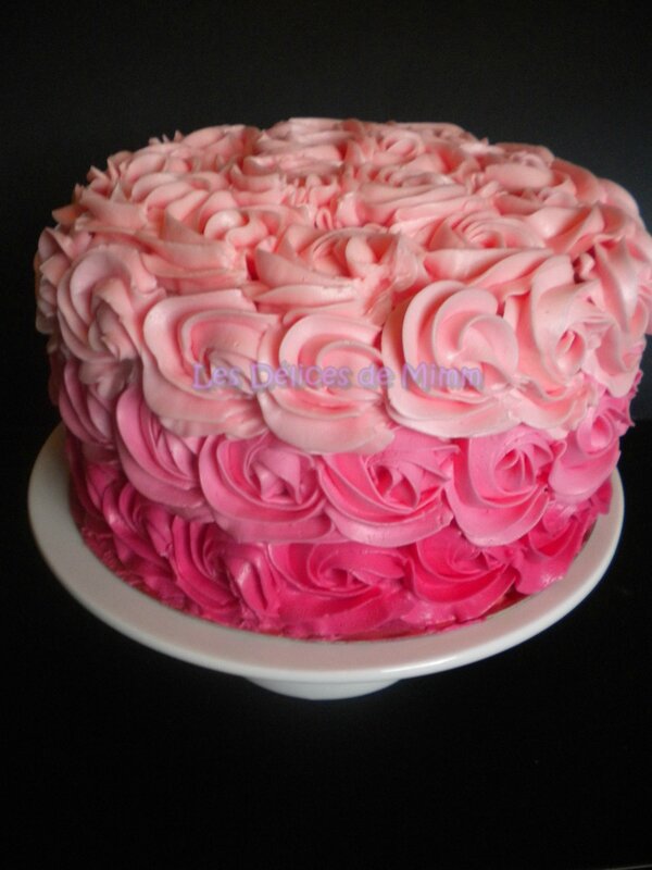 Un rose cake pour Marion