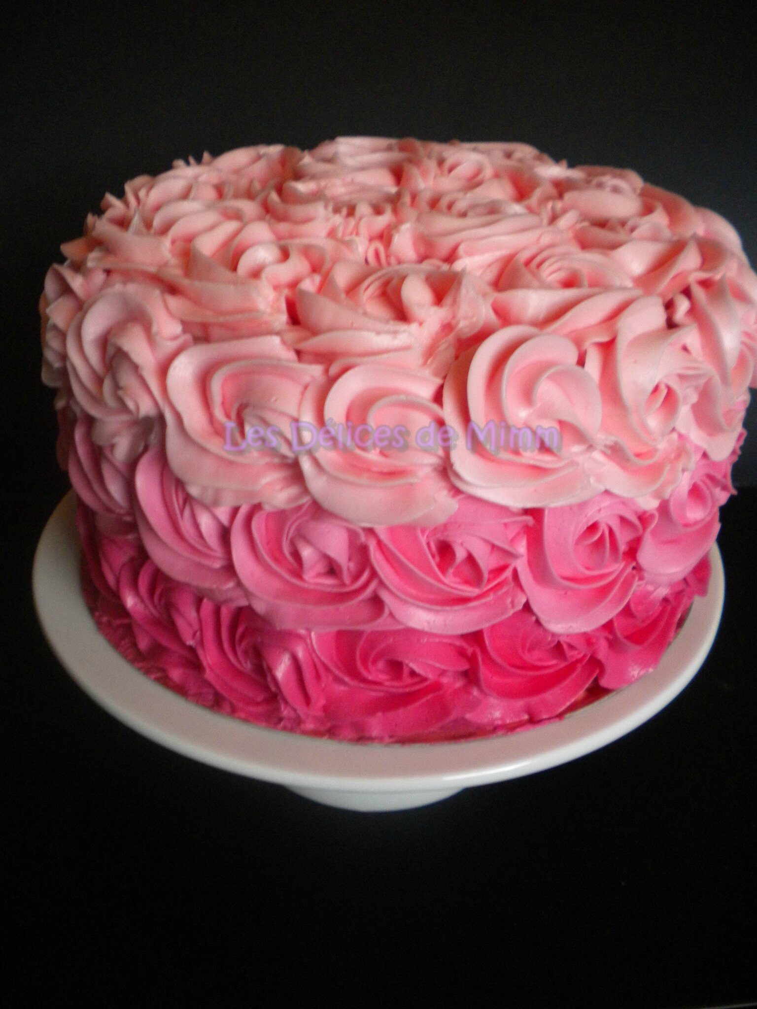 Un Rose Cake Pour Marion Les Delices De Mimm